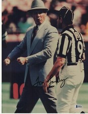 Tom Landry Dallas Cowboys SIGNED 11X14 PHOTO BECKETT CERTIFIED #1