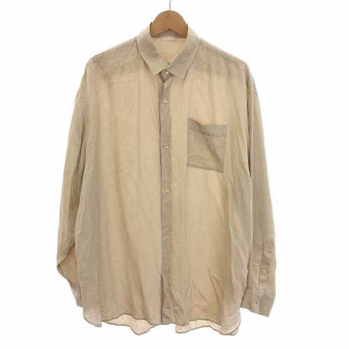 23aw Blanc YM Wool Knit Skipper Shirt
