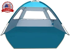 Tienda De Campana Para La Playa, Refugio Solar Uv, Toldo Ligero Para La Playa US