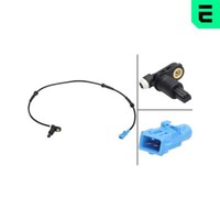 Optimal Sensor DrehzahlfüHler Hinten Passend FüR Peugeot 206 CC 2D Brandneu