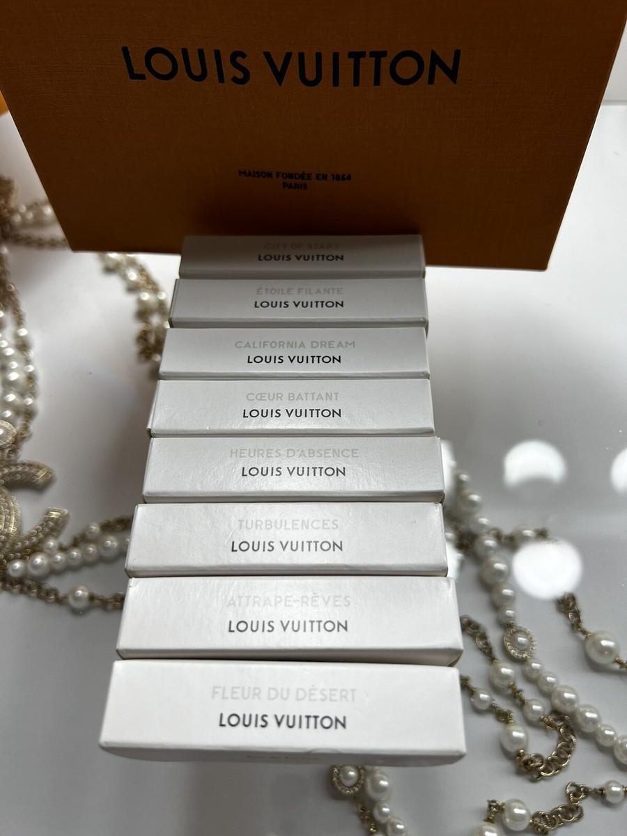 Auth Louis Vuitton Etoile Filante Eau de Parfum 2ml .06Fl oz. New