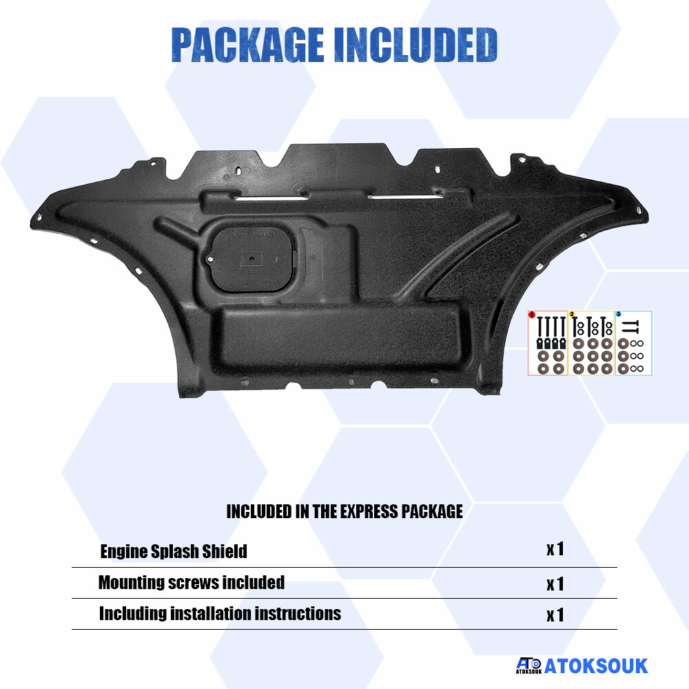 Front Skid Plate For Audi S4 2010-2016 Impact Resistant Engine Guard Cover