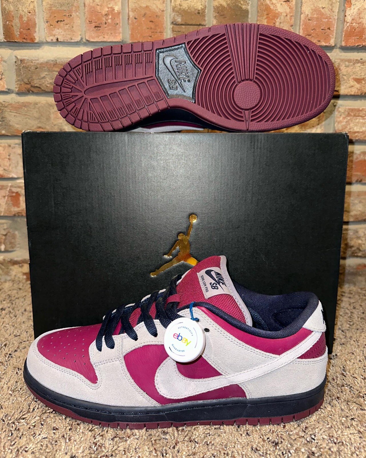 Size 11.5 - Nike SB Dunk Low True Berry 2019 NEW with REPLACEMENT BOX BQ6817 -001 888408231840 | eBay