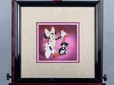 Minnie Mouse Bath Day Animation Cel with Cour...