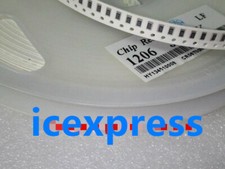 100pcs 1206 SMD 5% 1/10W chip resistors 0ohm~10M ohm 0R 10R 100R 220R 330R 1K 2K