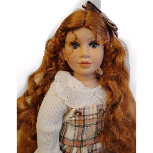 My Twinn 23" Poseable 99 Denver Undated Neck Teresa Doll red hair green eyes - Picture 3 of 23