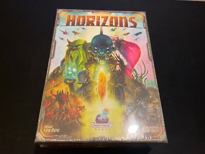 Horizons Board Game By Daily Magic 2018, Space Theme, Factory Sealed - NEW