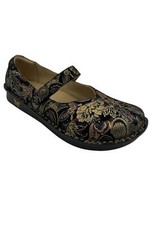Alegria Leather Slip-On Mary Janes Faye Golden Hour