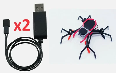 GENERIC 2 USB Chargers for Sky Viper Spider Drone