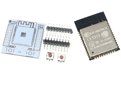 ESP32 ESP-32S ESP-WROOM-32 Original IoT Wifi Wlan BLE Module+Adapter Board K9