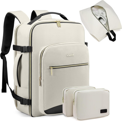 LOVEVOOK 40L Large Travel Backpack for Women Men, 17 Inch Carry on Backpack for 