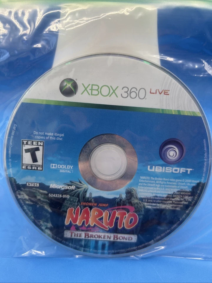 Naruto: Rise of a Ninja - Xbox 360 - Disc Only - RARE - Image 2 of 2