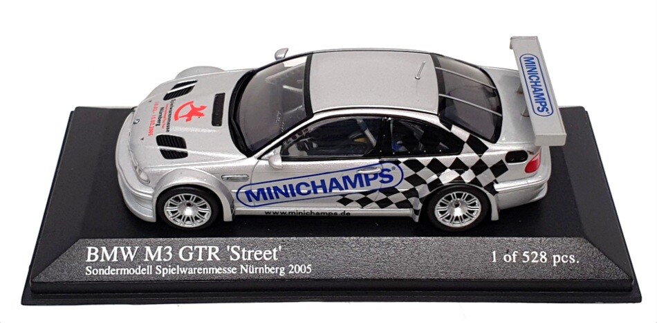Minichamps 1/43 Scale 400 012103 - BMW M3 GTR Nurnberg Toy