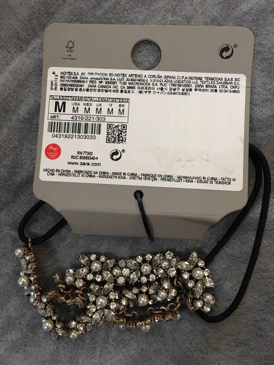 Last! Zara Elastic Gem headband/4319/221/303 Wedding-Must  display picture 2
