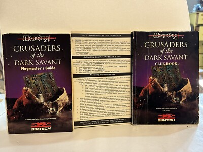 Wizardry VII Crusaders of The Dark Savant PC RPG Game Complete CD