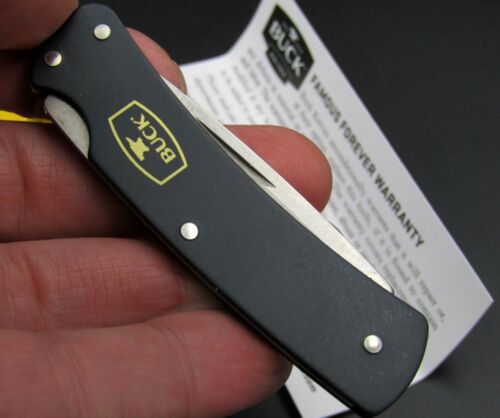 Pocket knife BUCK, model ALUMINIUM MNI ALOX black, POCKET TOOL, multitool, EDC - Picture 1 of 6