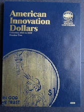 Whitman American Innovation Dollars Coin Folder #2 2024-2029 Album Book 4909