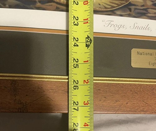 National Wild Turkey Federation- Frogs, Snails and Puppy Dog Tails S/N 212/2300 - Picture 12 of 12