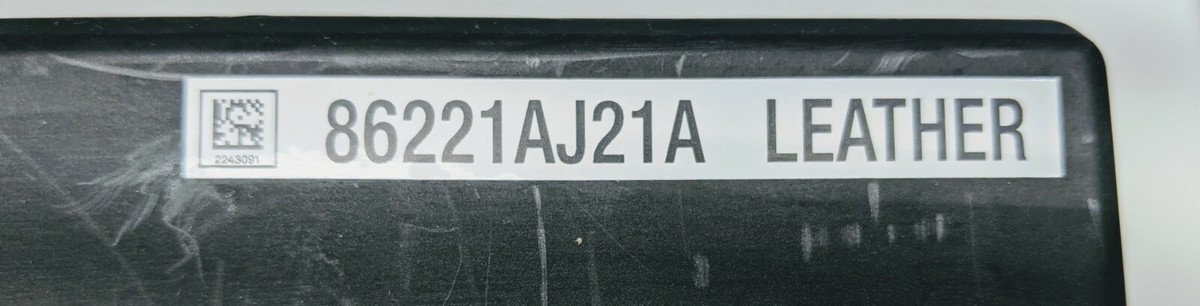 86221AJ21A - REFURB 2011-2014 Subaru Outback Legacy Harman/Kardon