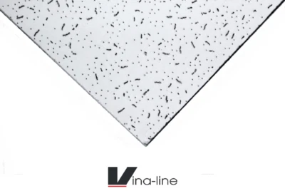VINA-LINE 50 Boxes White Fine Fresco Suspended Ceiling Tiles 1200x600 10 in a box