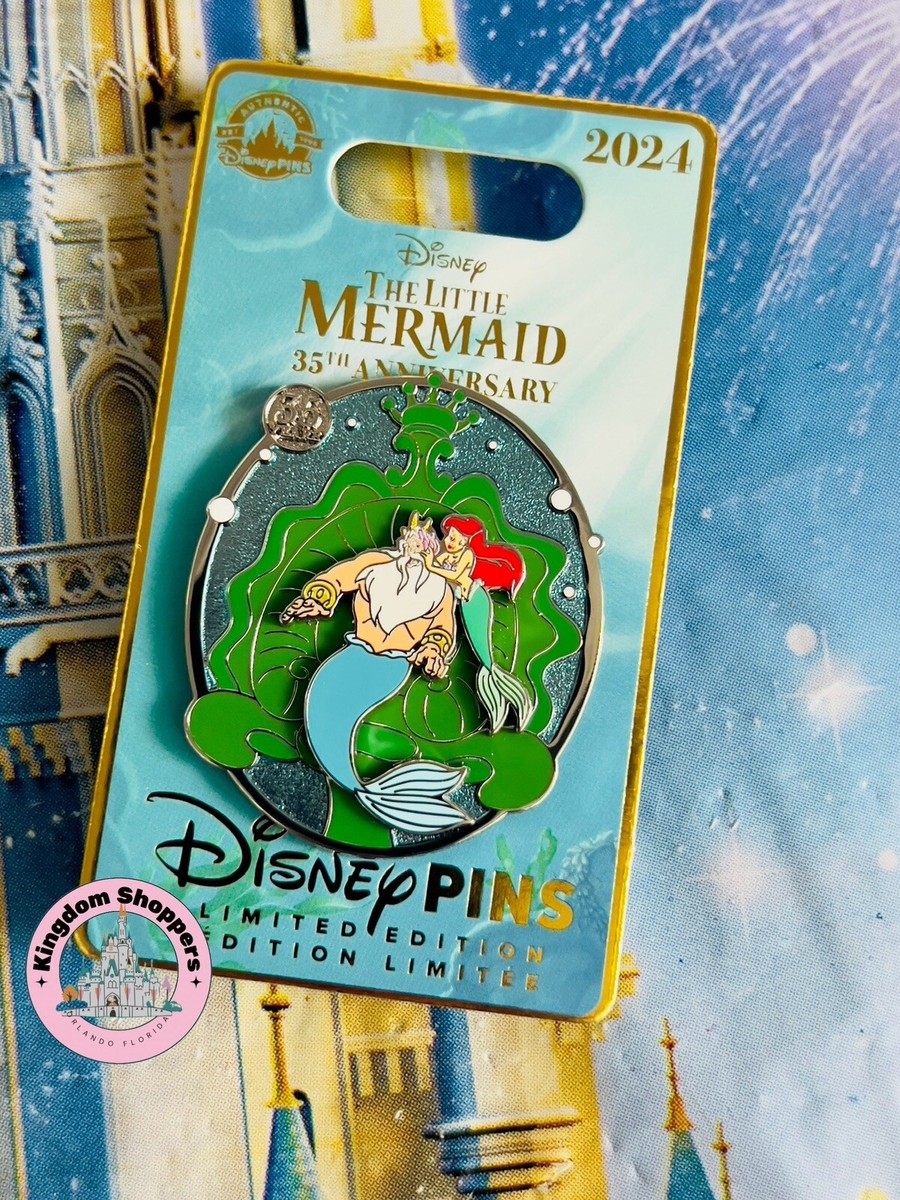 2024 Disney Parks The Little Mermaid 35th Anniversary Ariel
