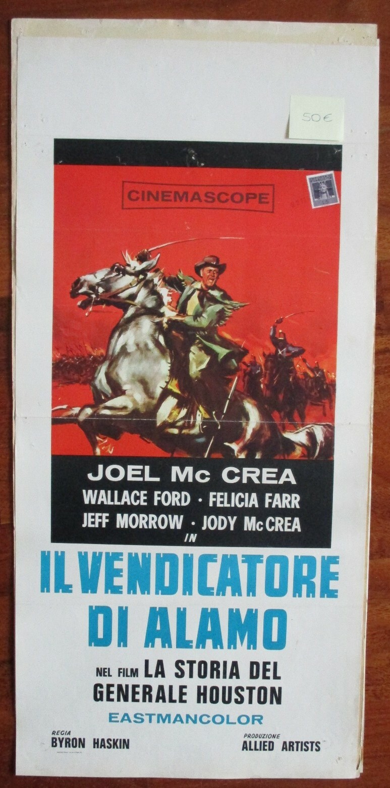 Locandina di La storia del generale Houston (1956)