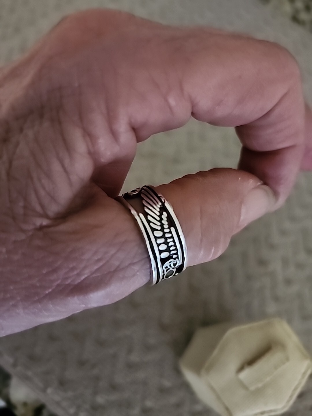 Handcrafted Solid 925 Sterling Silver Unisex Ankh… - image 6