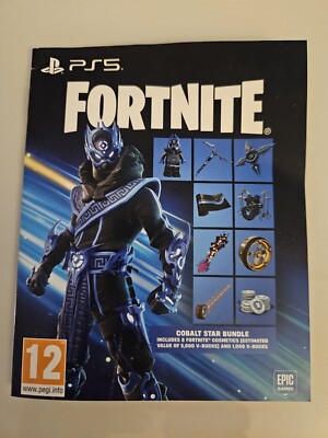 Fortnite Cobalt Star Bundle + 1000 V-Bucks als Code