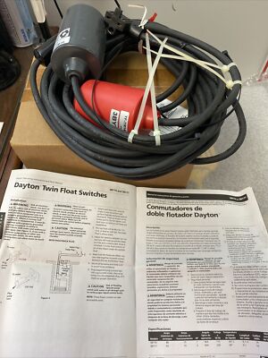 DAYTON TWIN FLOAT SWITCH 3BY77 USA MADE