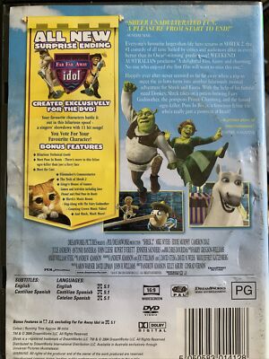 DVD: Shrek 2 - 2004 Computer Animated Fantasy Adventure Comedy