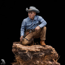 Reward - Wild West 54mm Painted Miniature Tin Toy Soldier Pre-Sale Art Level
