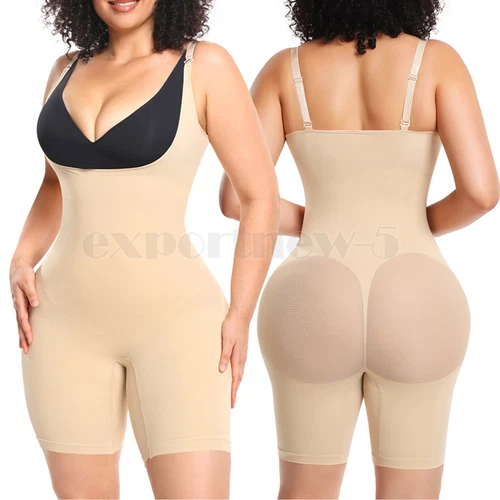 Body modellante donna controllo pancia busto aperto scolpire intimo modellante - Foto 17 di 34
