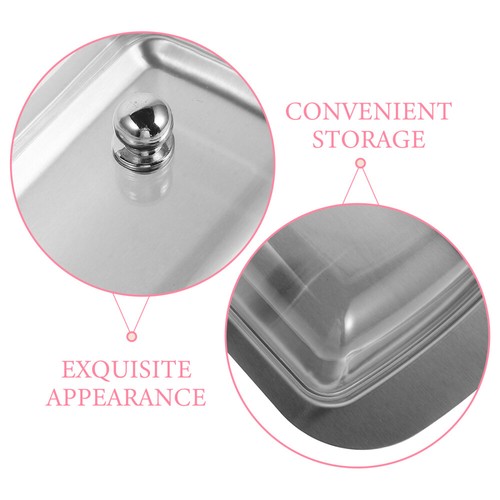 1 set of Refrigerator Butter Holder Convenient Butter Dish Kitchen