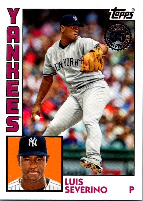 2019 Topps 35th Anniversay #T84-26 Luis Severino - New York Yankees
