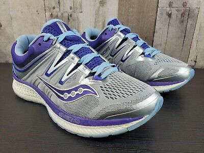 Saucony Everun Hurricane ISO Purple Women Running Shoe Sneaker Size 9.5 ...