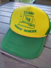 Stranger Things Camp '85 Know Where Dustin Trucker Hat Snapback Cap