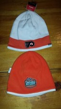 WINTER CLASSIC PHILADELPHIA FLYERS REEBOK NHL REVERSIBLE KNIT HOCKEY BEANIE