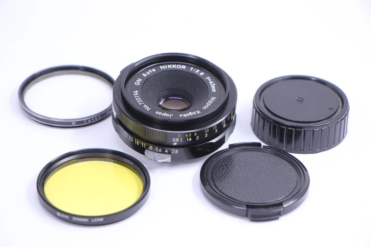 Nikon NIKKOR f/2.8 Camera Lenses 45mm Focal for sale | eBay