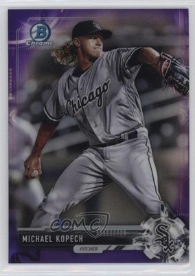 2017 Bowman Chrome Prospects Purple Refractor 100/250 Michael Kopech #BCP116 ez6