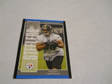 NOAH HERRON ROOKIE CARD PITTSBURGH STEELERS 2005 BOWMAN. rookie card picture