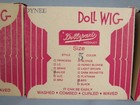 3 NOS  Vintage Doll 'Dynel' wigs Size #4, & 2 Size #5 all still in original box. — photo 3