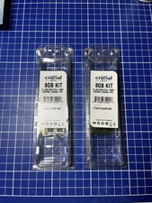 Crucial 16GB (2x8GB) 3200MHz 260 Pin SODIMM DDR4 RAM Memory Kit (CT2K8G4SFRA32A)