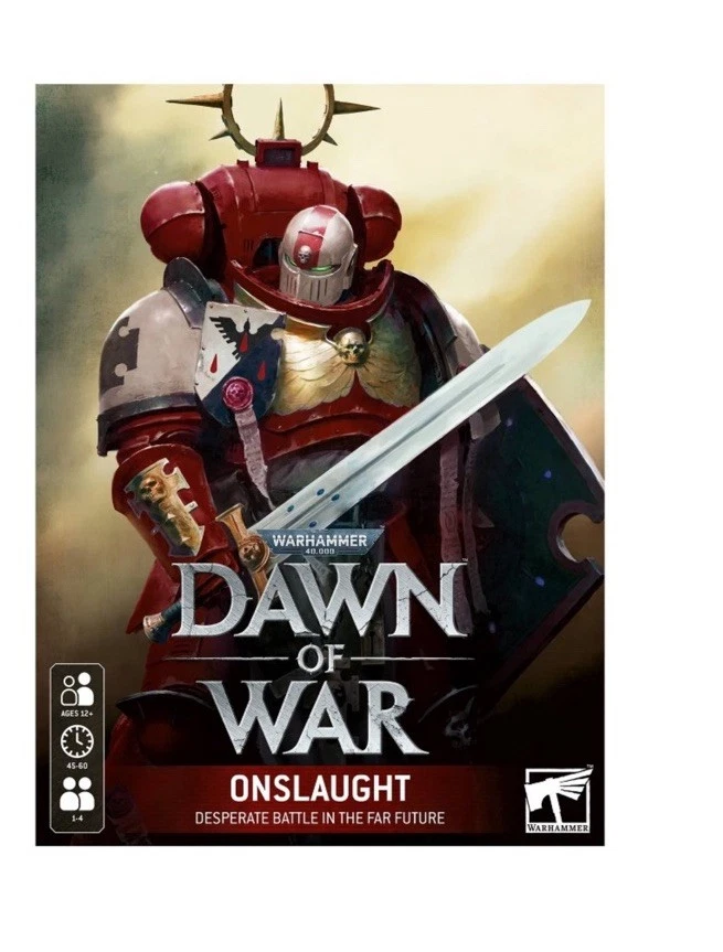 Games Workshop Dawn of War Onslaught jogo de tabuleiro lacrado novo em folha - Imagem 2 de 2