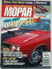 High Performance Mopar 1998 Jan - Pandemonium Cuda 440s-all Kinds Roller Cams High Performance Mopar 1998 Jan - Pandemonium Cuda 440s-all Kinds Roller Cams