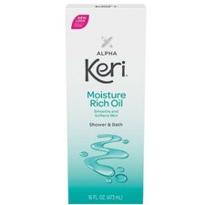 Alpha Keri Shower  Bath Moisture Rich Oil 16 oz Pack Of 2 