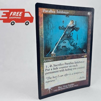 MTG Foil Parallax Inhibitor Odyssey Magic The Gathering TCG Card