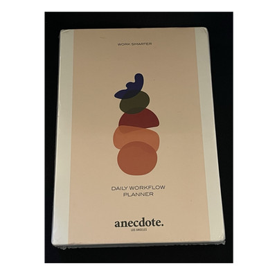 anecdote. Daily Workflow Planner 2025-2026 A5 26 Week Dated Calendar 250 Pages