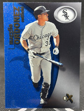 🔥2001 Fleer E-X ESSENTIAL CREDENTIALS NOW Magglio Ordonez #68 060/299 WHITE SOX
