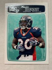 Topps 2008 Rookie Progression Travis Henry #77 Denver Broncos Football Card. rookie card picture