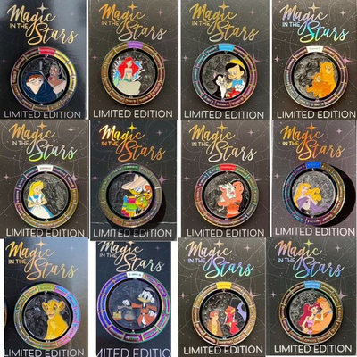#ad #ad COMPLETE SET 2021 Disney Parks Magic in the Stars LE 4000 Spinner Pins • MINT $299.99